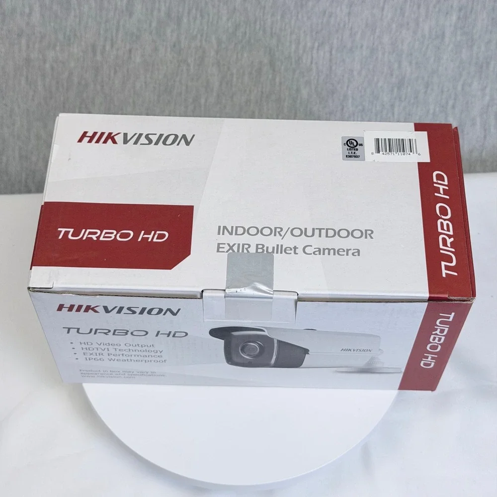 Hikvision Turbo HD 5MP EXIR Bullet Camera DS-2CE16H5T-IT3E 8mm IP67 Weatherproof